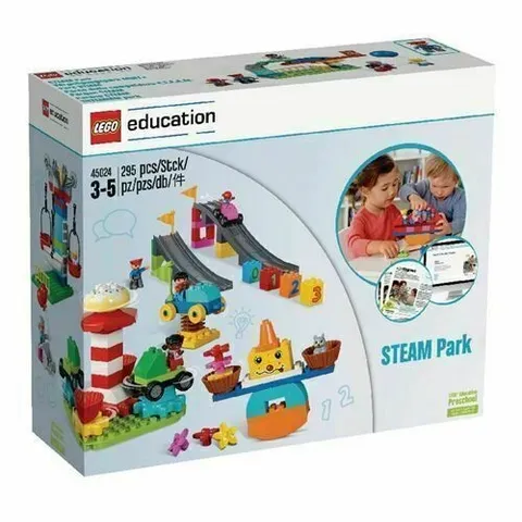 New LEGO Education Duplo STEAM Park 45024 295pc Building Set 3-5 Learning Toy
