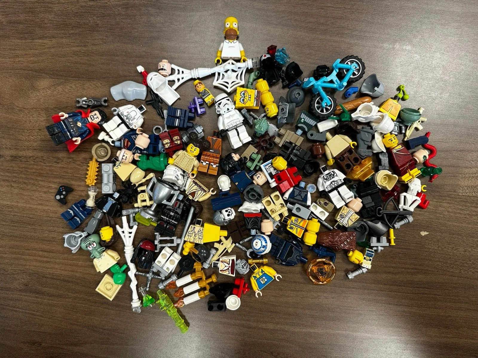 RARE LEGO Minifigure Parts & Accessories Lot  What you see is what you Get