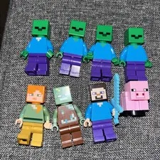 lego minecraft minifigures Lot 