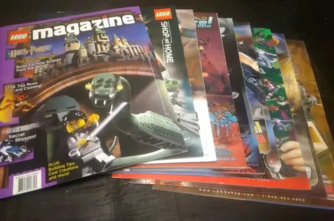 ⭐Lego Shop At Home 2001-2004 Lot Magazine Catalog⭐