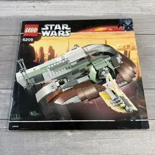 Lego 6209 Slave One Star Wars Instruction Manuals Only Authentic Used Oem