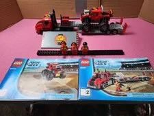 LEGO CITY: Monster Truck Transporter (60027) Complete With Mini Figures