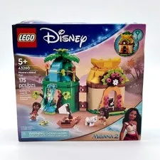 LEGO Disney 43260 Moana's Island Fun 175 Pieces Building Toy