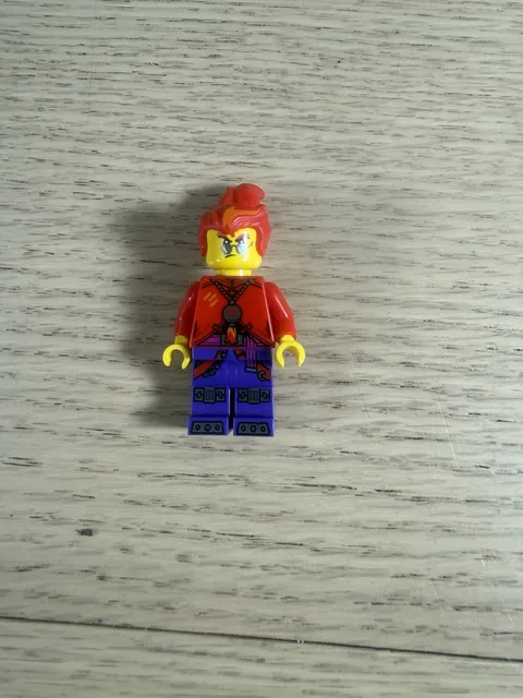 LEGO Monkie Kid Red Son Minifigure w/ Red Robe mk136 - 80054 Megapolis City