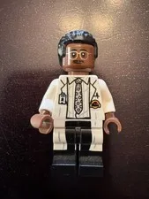 LEGO® Minifig JW058 - Ray Arnold - White Lab Coat Mini-figure Used