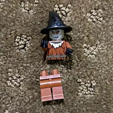 LEGO Batman Scarecrow Glow-in-the-Dark Head Minifigure bat016 Rare