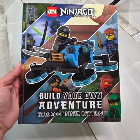 LEGO Ninjago Build Your Own Adventure Greatest Ninja Battles DK Book 2018