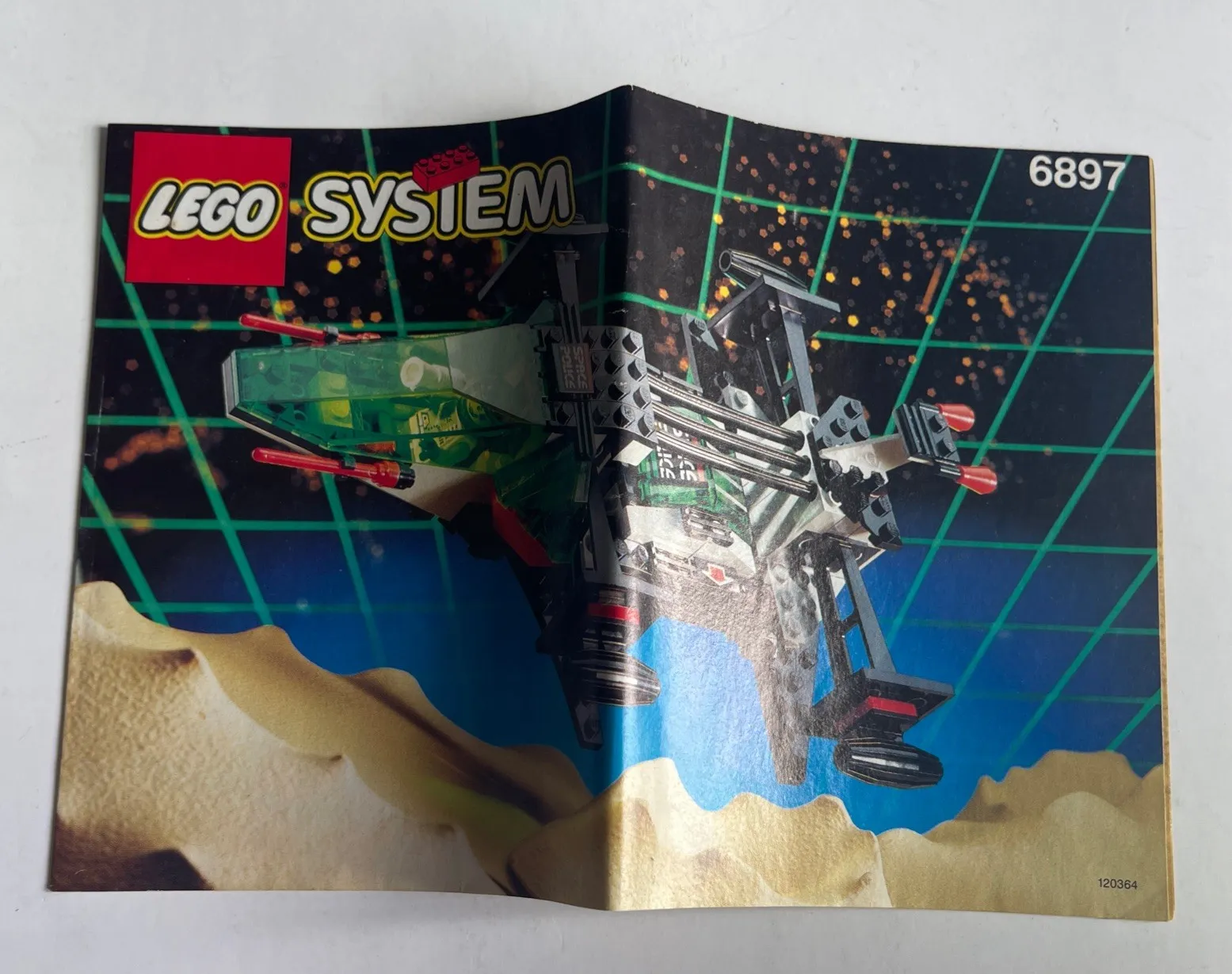 LEGO 6897 Rebel Hunter Instructions Manual, Vintage 1992 Edition