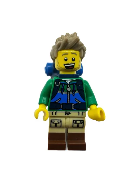 Lego CMF Series 16 : Hiker Minifigure (71013) col16-6 col249 2016 Retired