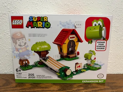 LEGO Super Mario 71367 Mario’s House & Yoshi Expansion Set 205 pcs NEW