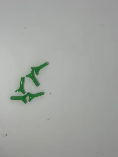 Lego-Plant Stem with Bar (Carrot Top / Twig) 33183 qty 5