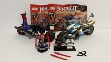 LEGO Ninjago:70639 Street Race of Snake Jaguar - 100% Complete with Instructions