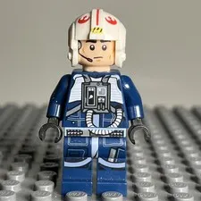 LEGO STAR WARS Minifigure Y-Wing Rebel Pilot sw0801 Minifig Minifigure - 1N