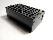 LEGO 4.5V Black Electric Battery Box 108 C-Cell Power Unit Type 3 Vintage