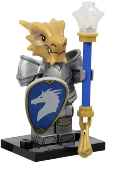 LEGO CMF Dragonborn Paladin Minifigure Dungeons & Dragons 71047 - New Sealed