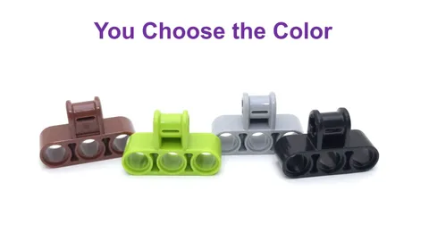 Lego Technic Axle and Pin Connector Perpendicular Triple You Choose the Color