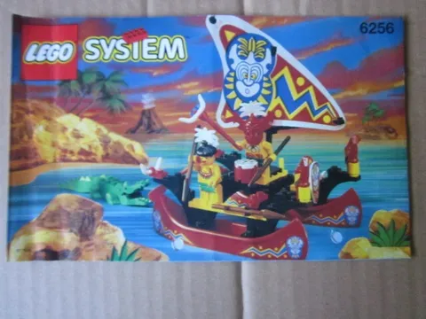 Lego System Building Instructions Instruction 6256