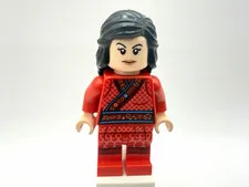 LEGO MARVEL Part sh0699 - Shang-chi “Katy”, red outfit w/ black hair