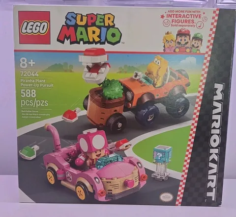 lego super mario mariokart 72044 piranha plant power up pursuit sealed