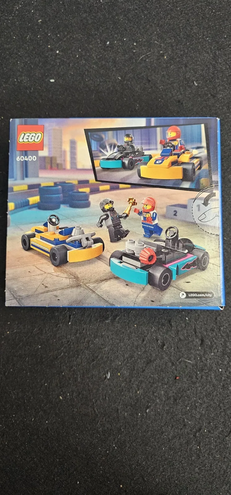 LEGO CITY: Go-Karts and Race Drivers #60400. 99pcs. 5+