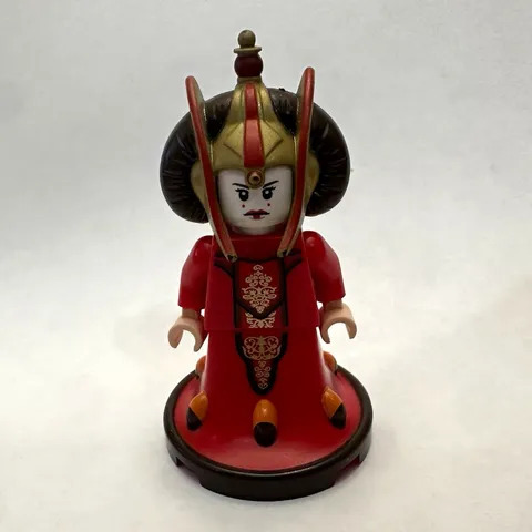 LEGO Star Wars SW0387 Queen Amidala Minifigure w/ Headdress From Gungan Sub 9499