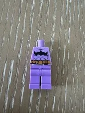 LEGO - Batman Logo Upside Down Purple Torso w/ Muscles & Gold Belt Missing Arms