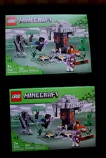 TWO SETS UNOPENED: Lego Minecraft The Pale Garden 243pc Sealed Sets #21586