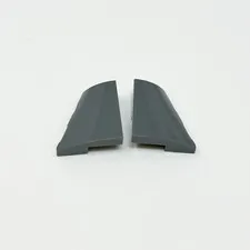 5093 5095 LEGO Slope 2x2x2/3 Curved Wedge Right & Left DARK BLUISH GRAY (1 Pair)