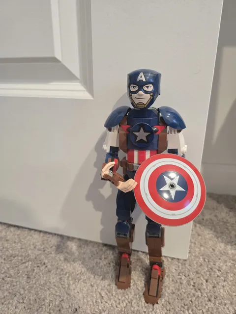LEGO Super Heroes: Captain America Construction Figure (76258)