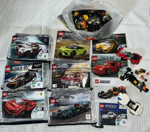 Lego Lot 10 Car Sets 75895 76919 75890 + MORE