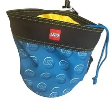LEGO STORAGE Container Bucket Style Bag- BLUE YELLOW