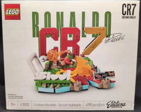 LEGO Editions Cristiano Ronaldo CR7–Soccer Highlights - Building Set 43012