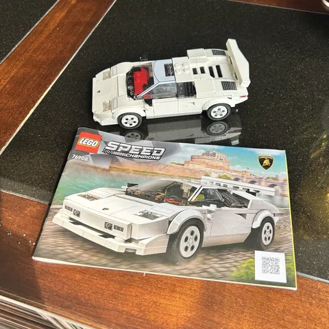 LEGO Speed Champions 76908 Lamborghini Countach Set 262 pcs 8+ Without Box