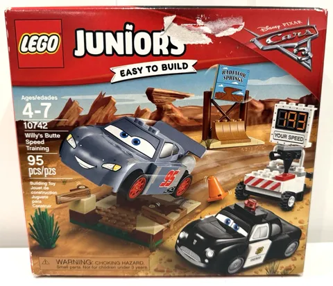 Lego Cars 3 10742 Willy's Butte Speed Training - new/sealed