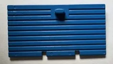 Vintage LEGO Blue Grooved Door 3644 1x4x6 Classic Town Castle Replacement