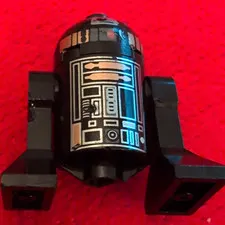 LEGO Star Wars Astromech Droid Figure Black Printed Plastic (Astromech Droid)