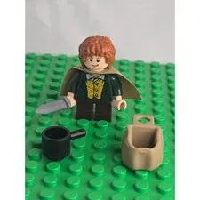 LEGO Meriadoc Brandyback Minifigure - Lor016 - 2012