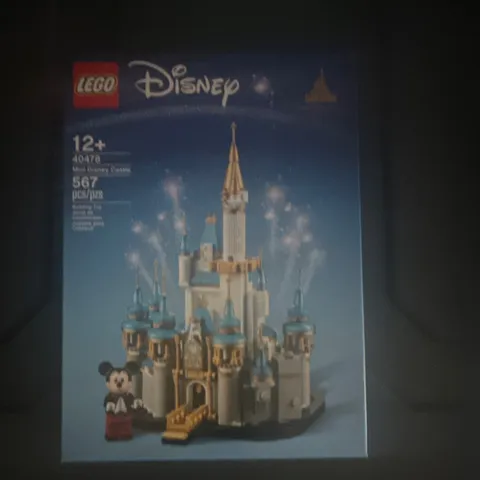 LEGO Disney Mini Disney Castle 40478 567pcs Ages 12+ Complete Set