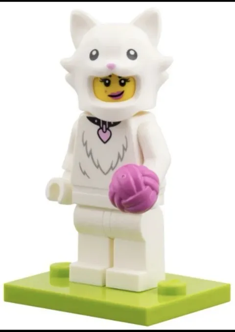 LEGO Series 28 Fluffy Cat Costume Fan Minifigure col28-2 NEW