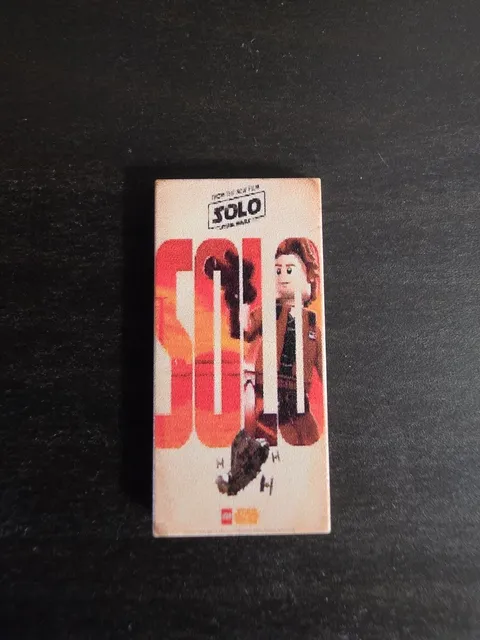 Star Wars Solo LEGO Tile