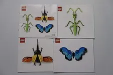 LEGO® Ideas 21342 The Insect Collection Instruction Manuals Only!