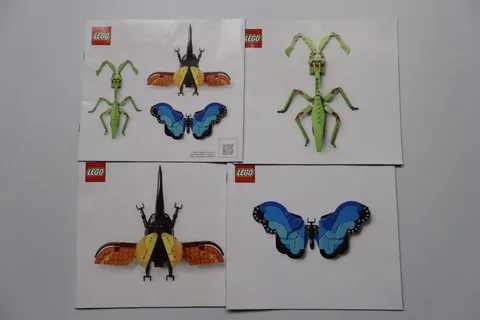 LEGO® Ideas 21342 The Insect Collection Instruction Manuals Only!