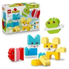 LEGO DUPLO 3 in 1 Creative Cute Pets - Educational Fine Motor Skills Toy for Tod