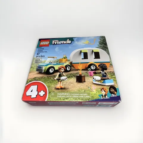 ✅ NISB LEGO Friends Set 41726: HOLIDAY CAMPING TRIP ~ RV ~ Campfire ~ S’mores ~