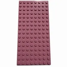 LEGO Pink  8 X 16 STUD Baseplate 2.5” X 5” PIECE #3865 92438 Bricks Building