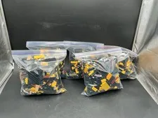 2 LB Genuine LEGO Bulk Lot Mixed Bricks Parts Pieces Black Yellow – You Pick Qty