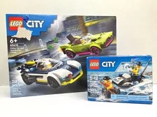 LEGO City Vehicle Sets Lot 60415 60126 NEW Car Build Kits Muscle Cars Chase Car