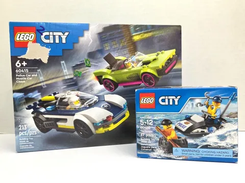 LEGO City Vehicle Sets Lot 60415 60126 NEW Car Build Kits Muscle Cars Chase Car