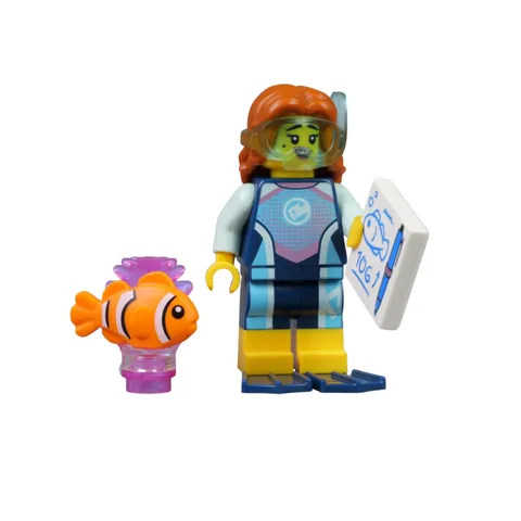 Lego Minifigure #71052 Marine Biologist