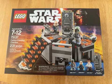 LEGO 75137 Star Wars Carbon-Freezing Chamber (New in Box)